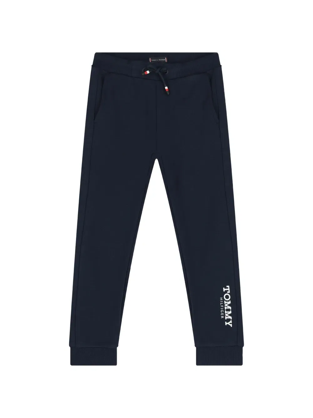 Спортивные брюки с кулиской и логотипом Tommy Hilfiger Junior, синий