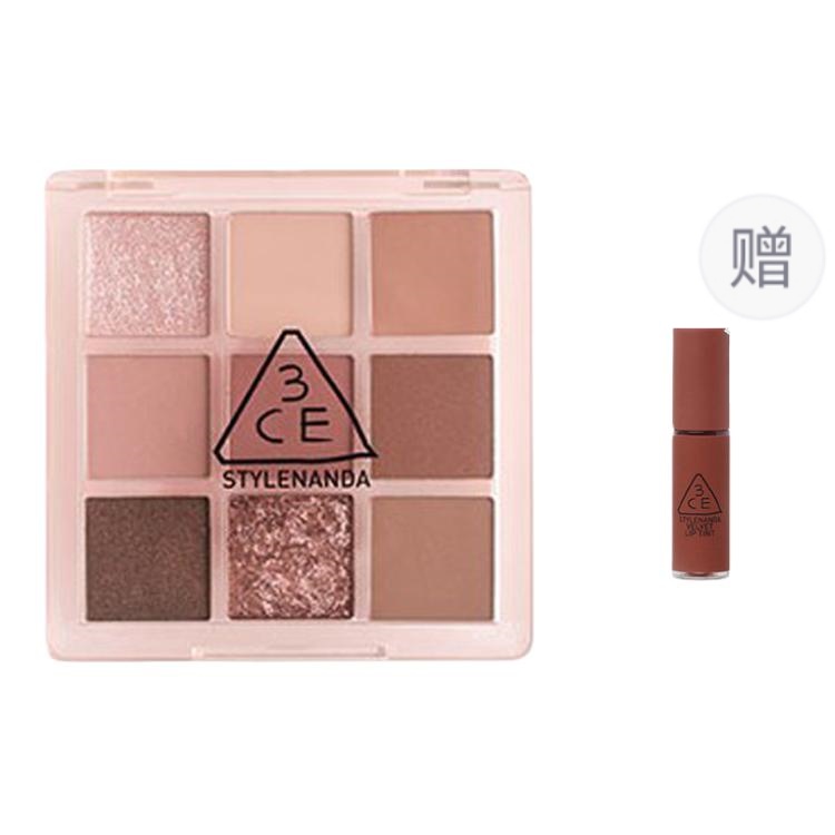 

Тени для век с девятью оттенками, легко растушевываются, создают естественный контур 3CE