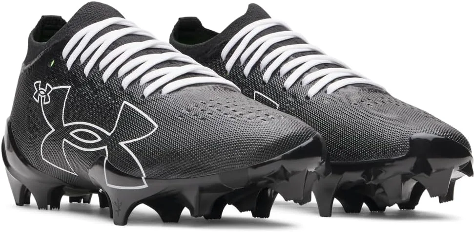 Футбольные бутсы Under Armour Blur Pro для мужчин, черно-белый — фото 2