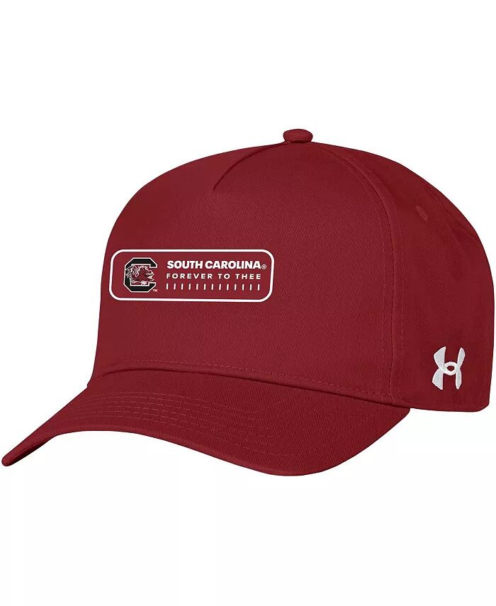 

Мужская регулируемая кепка Garnet South Carolina Gamecocks 2023 Sideline Under Armour