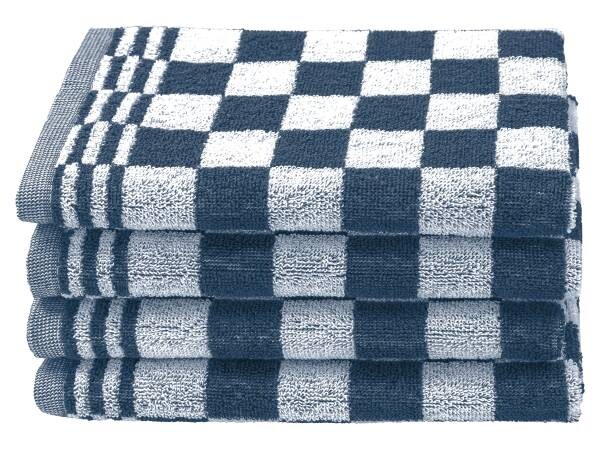 

Кухонное полотенце Zollner 00000453 4 шт, 50x1x50 см, синий