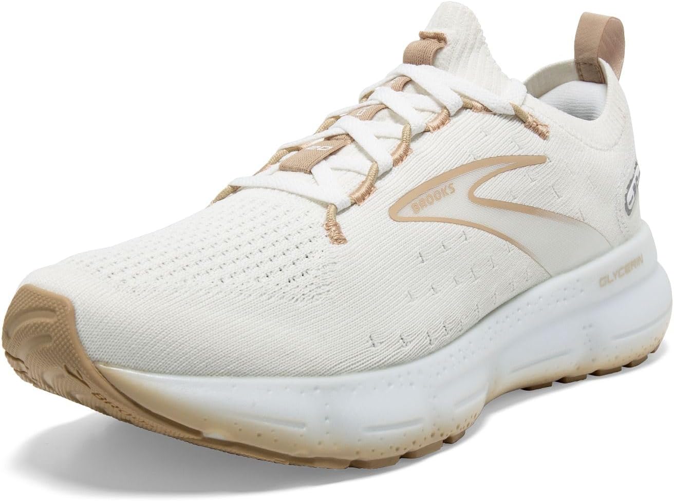 

Мужские кроссовки Brooks Glycerin StealthFit 20 нейтральные для бега, белый/хаки