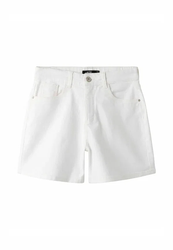 Шорты Lmtd, модель mid waist shorts, ярко-белый