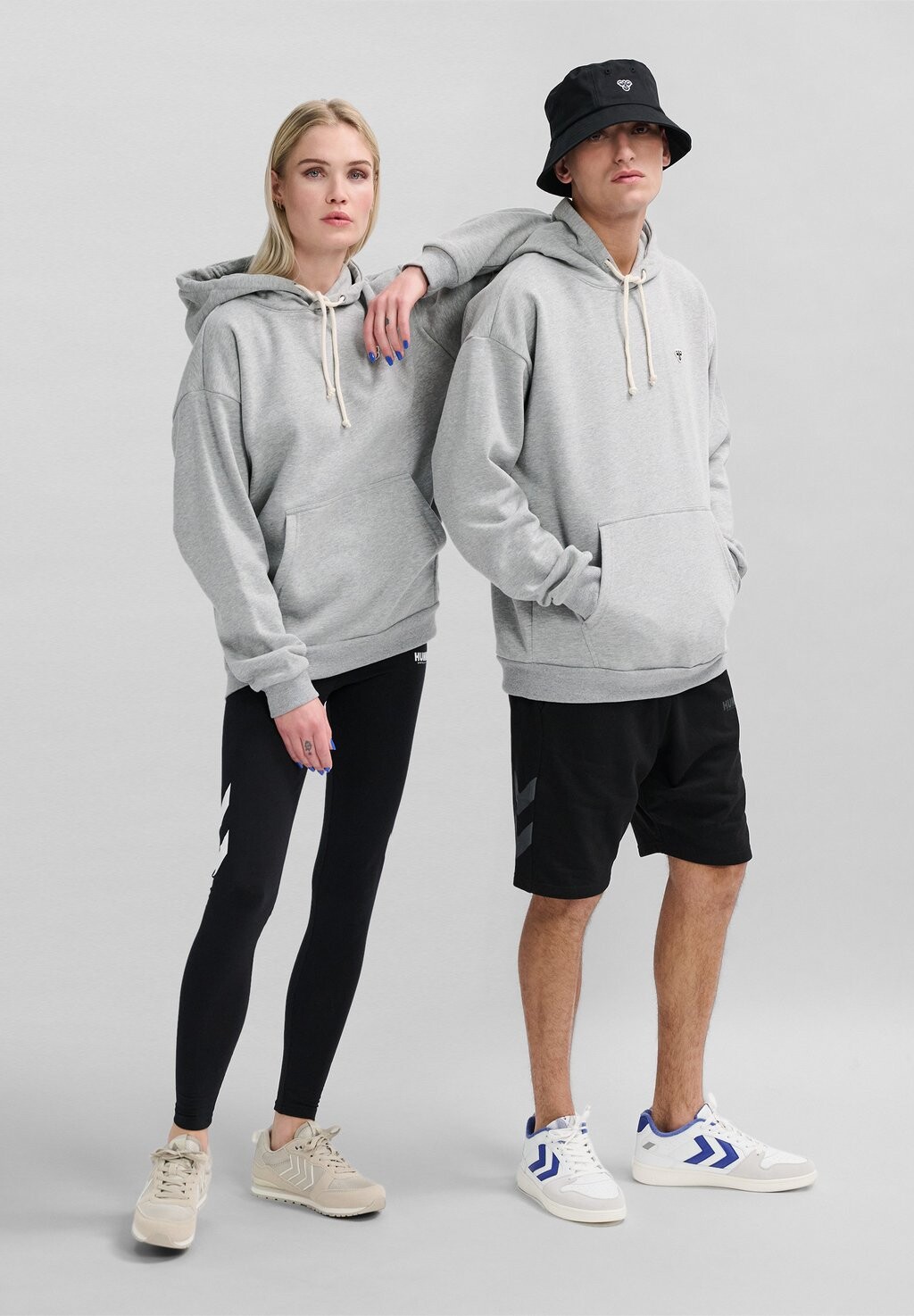 

Толстовка LOOSE BEE Hummel, цвет grey melange