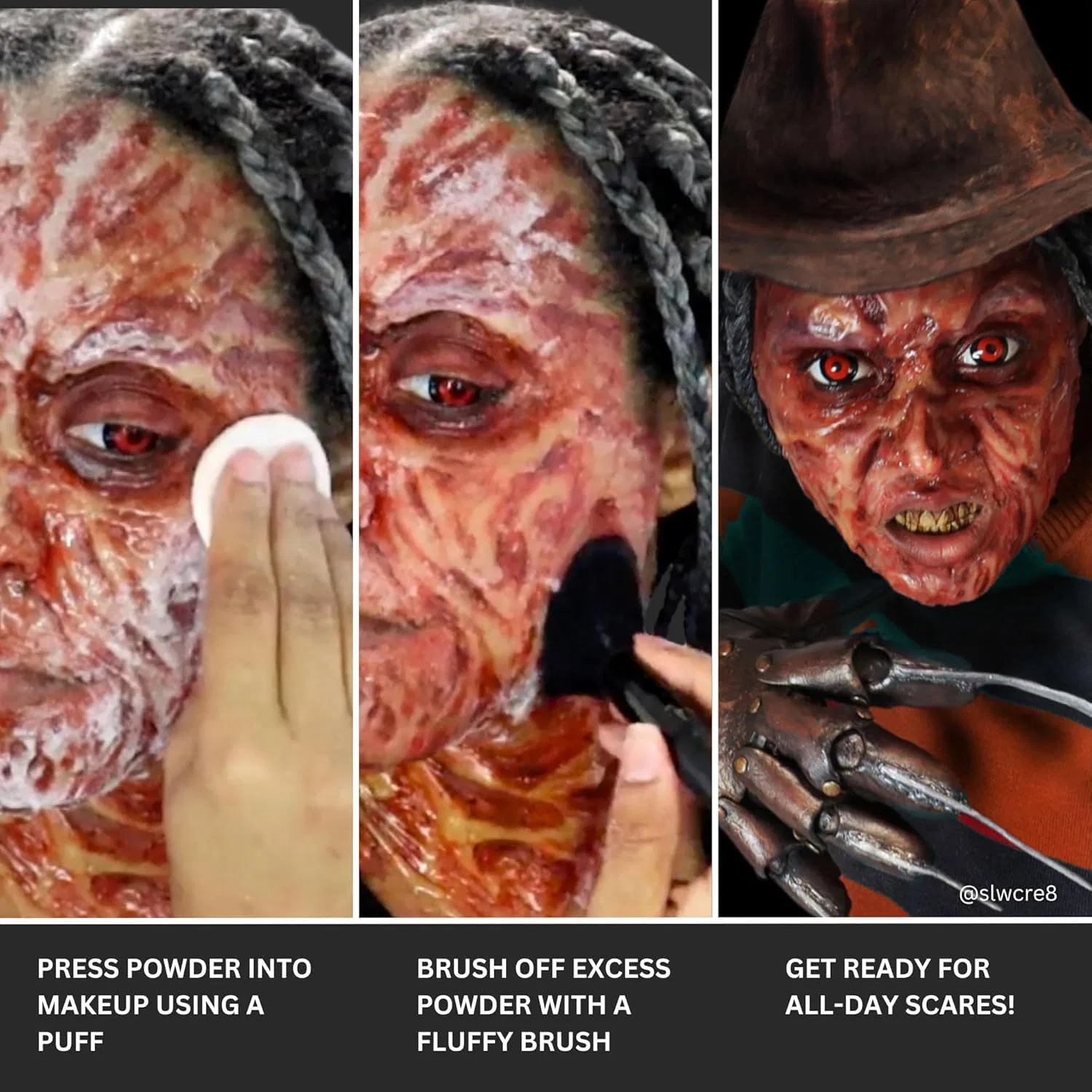 Профессиональная фиксирующая пудра «Colorset Powder» от Mehron Mehron, Translucent — фото 3