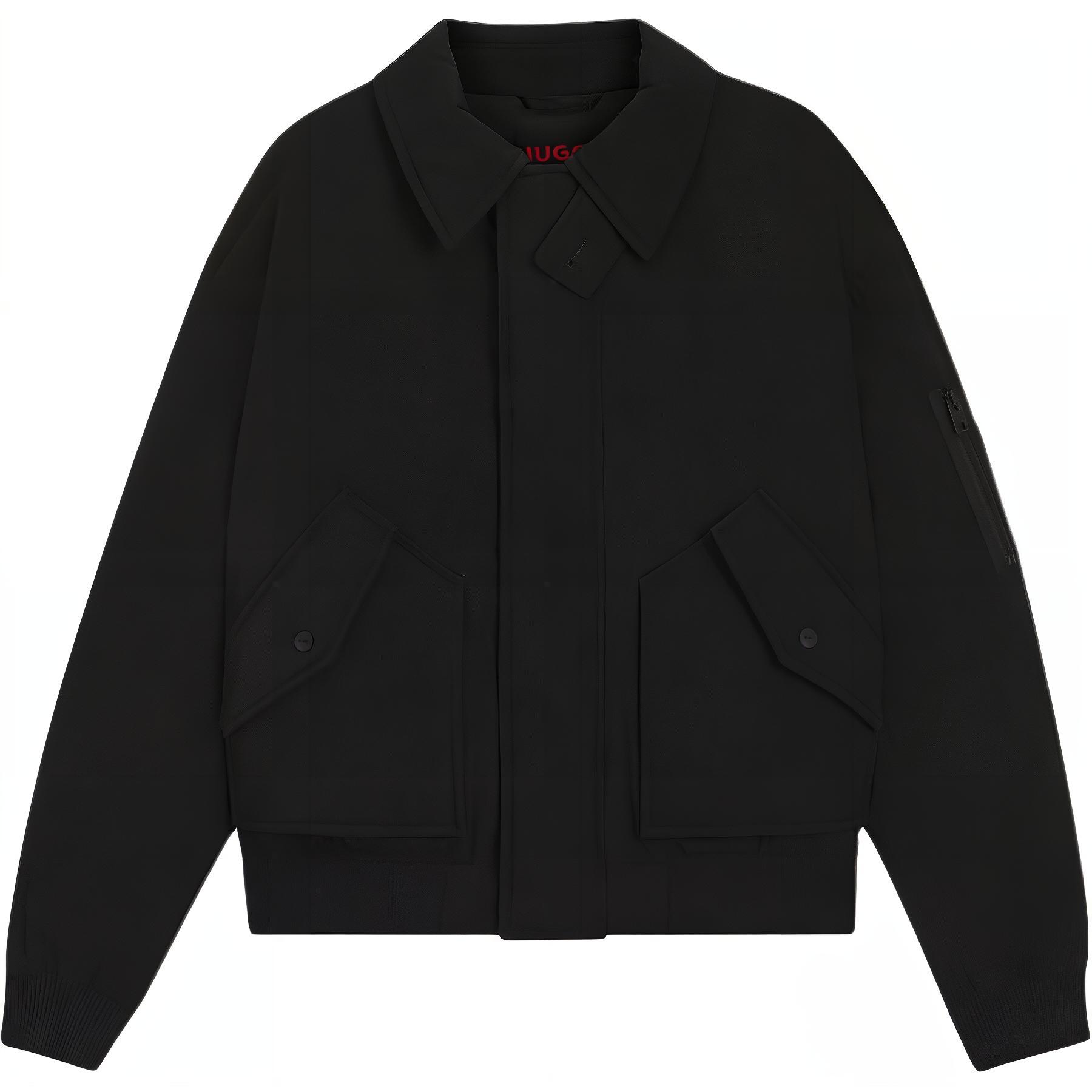 

HUGO BOSS Пуховик мужской черный, Black