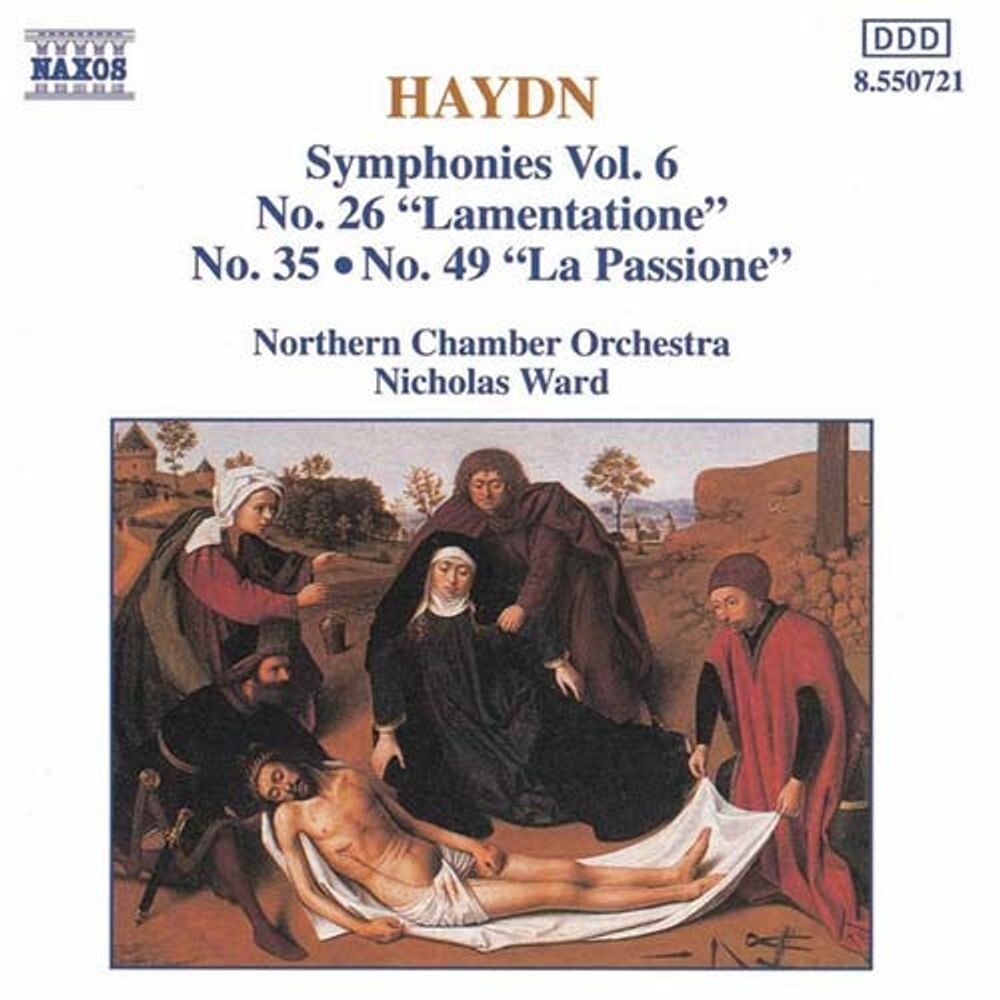 

Диск CD Symphonies Vol. 6 - No. 26, 35 & 49 - Joseph Haydn