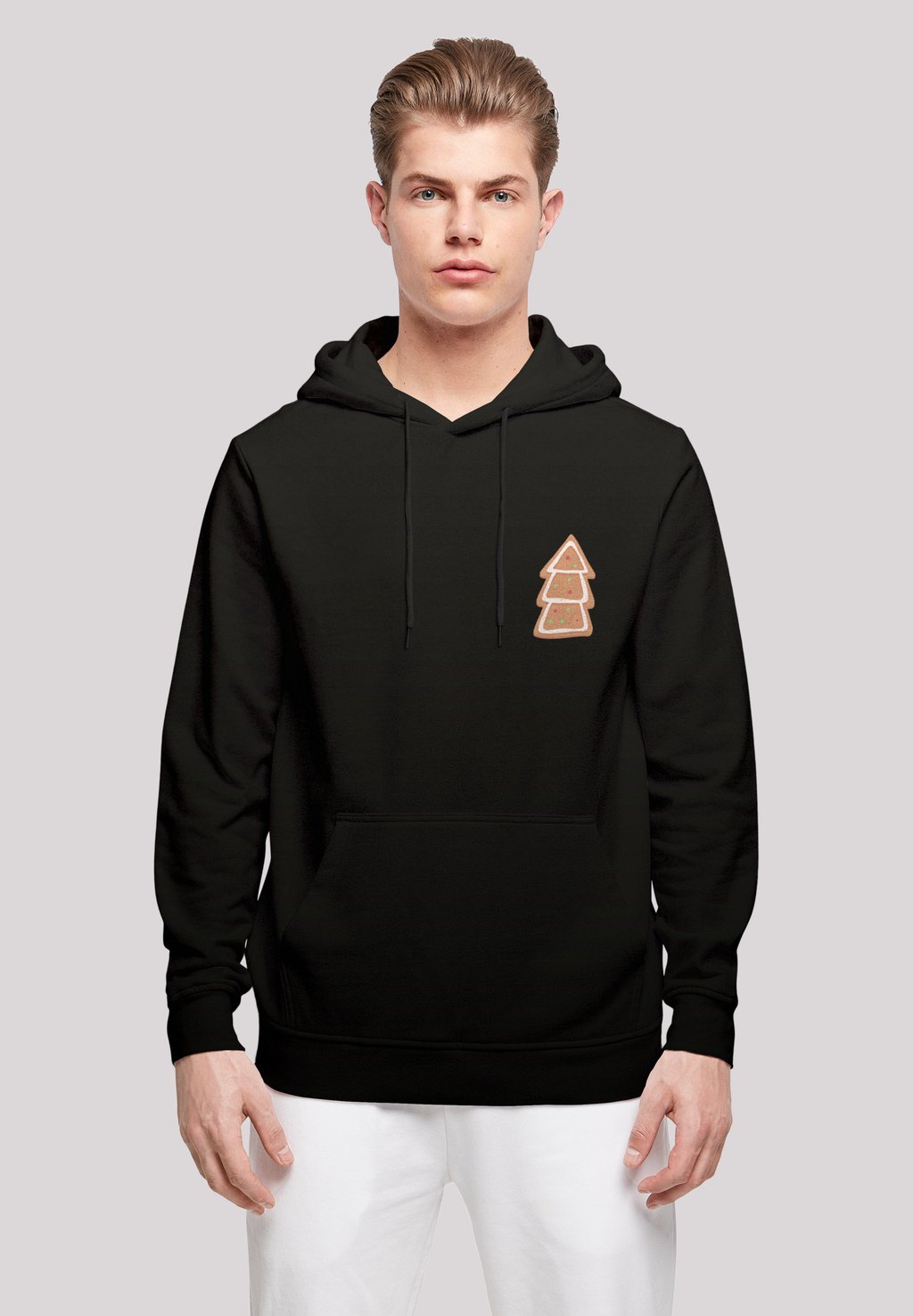 

Толстовка GINGERBREAD TREE - Hoodie F4NT4STIC, черный