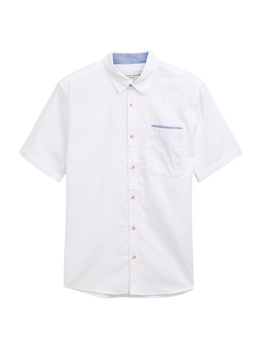 

Рубашка на пуговицах классического кроя TOM TAILOR, White