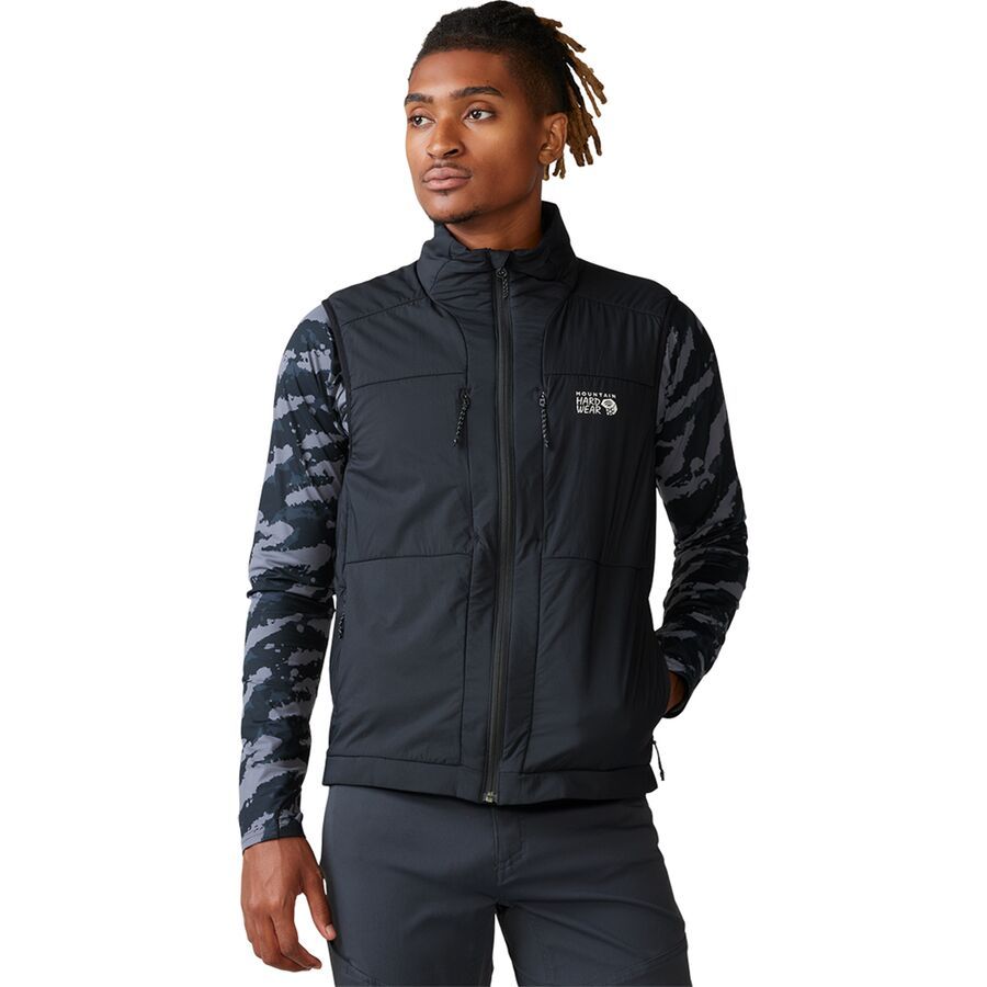 

Теплый жилет Kor Airshell для мужчин Mountain Hardwear Mountain Hardwear, Black