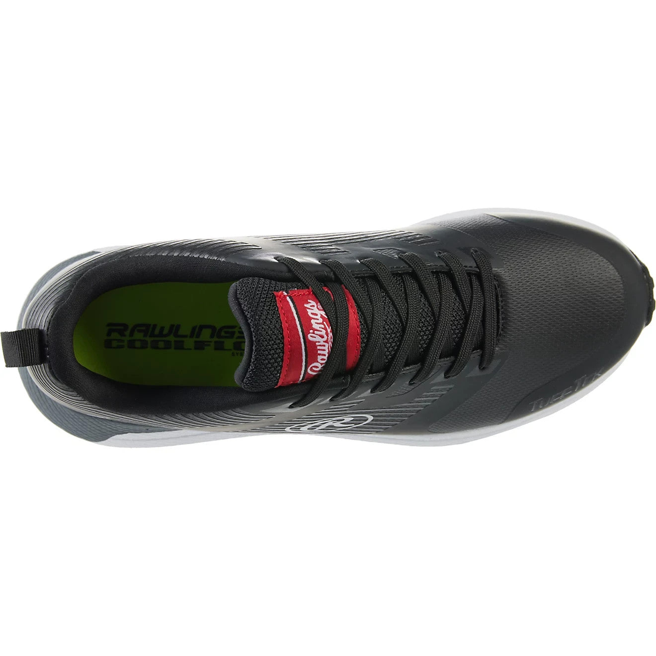 Кроссовки Rawlings League Turf 175787, мужские, черные, для бейсбола, UWU210 Rawlings, черный — фото 3
