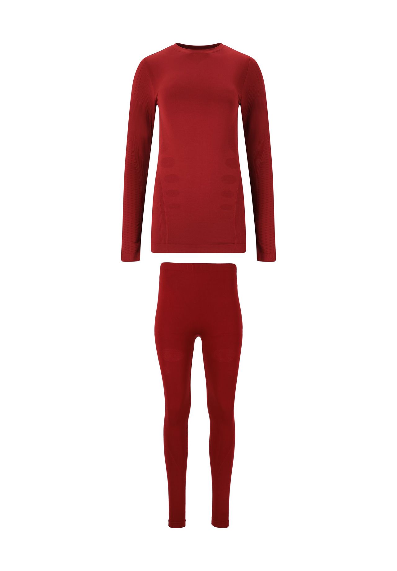 

Функциональный комплект нижнего белья Mall из рубашки с длинными рукавами и колготок WHISTLER, цвет 4260 Sun-dried Tomato