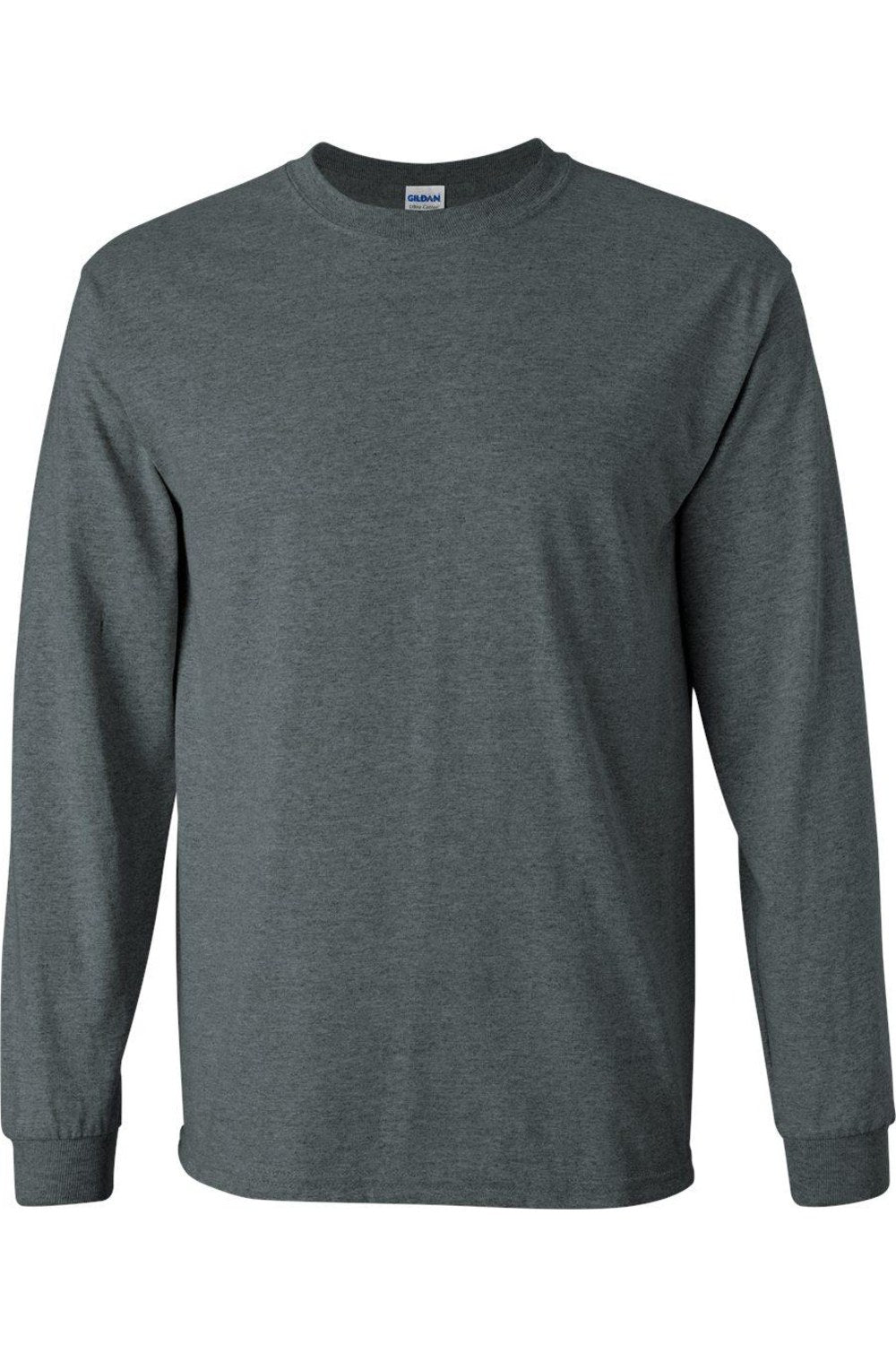 

Футболка с длинным рукавом Gildan Ultra Cotton, цвет dark heather