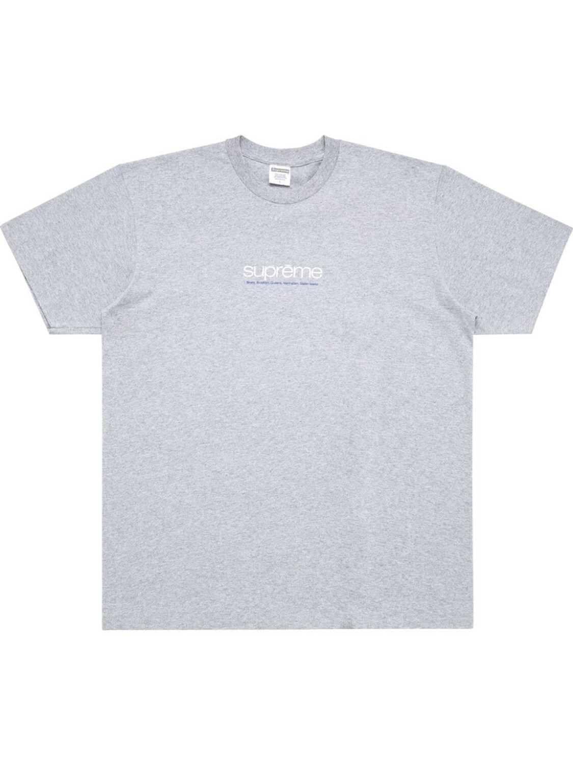 

Supreme футболка Five Boroughs, серый