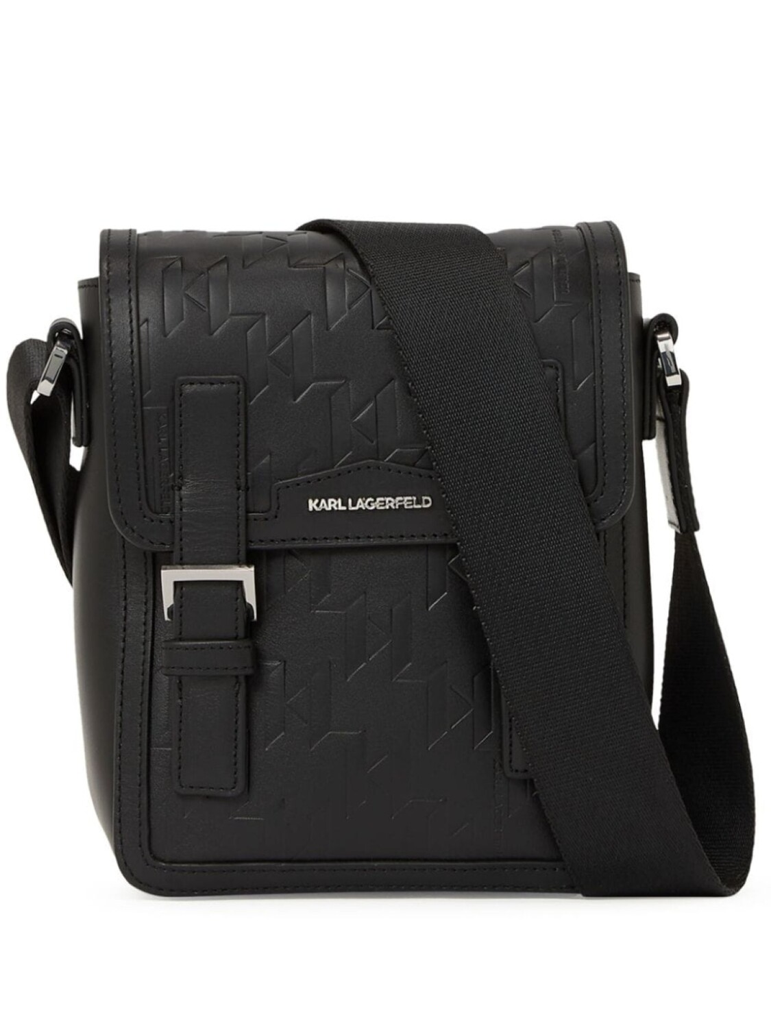 

Сумка-мессенджер K/loom Karl Lagerfeld, черный