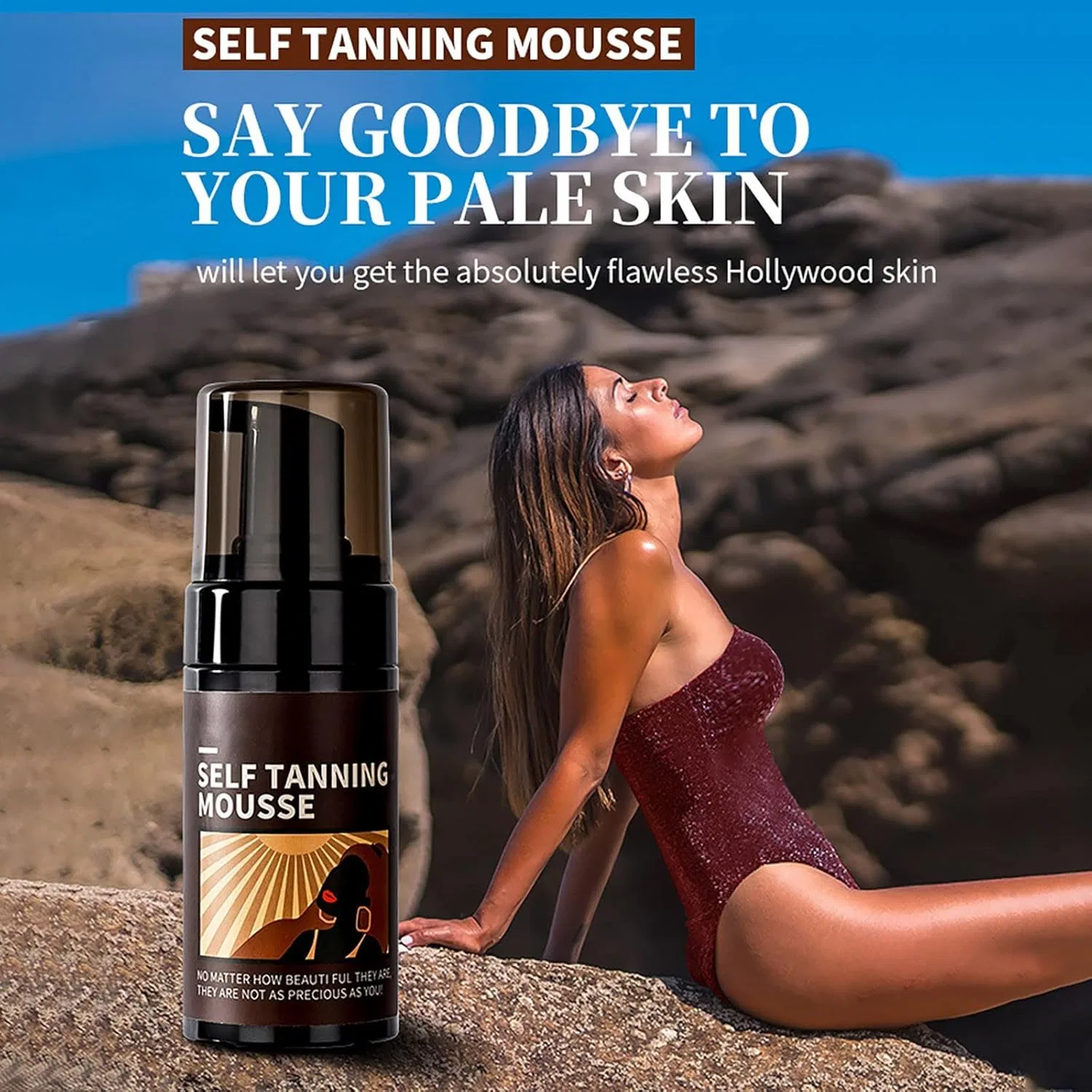 Спрей-масло для загара Tanning Bronzing Deep Dry Spray Oil, 100 мл Generic — фото 2