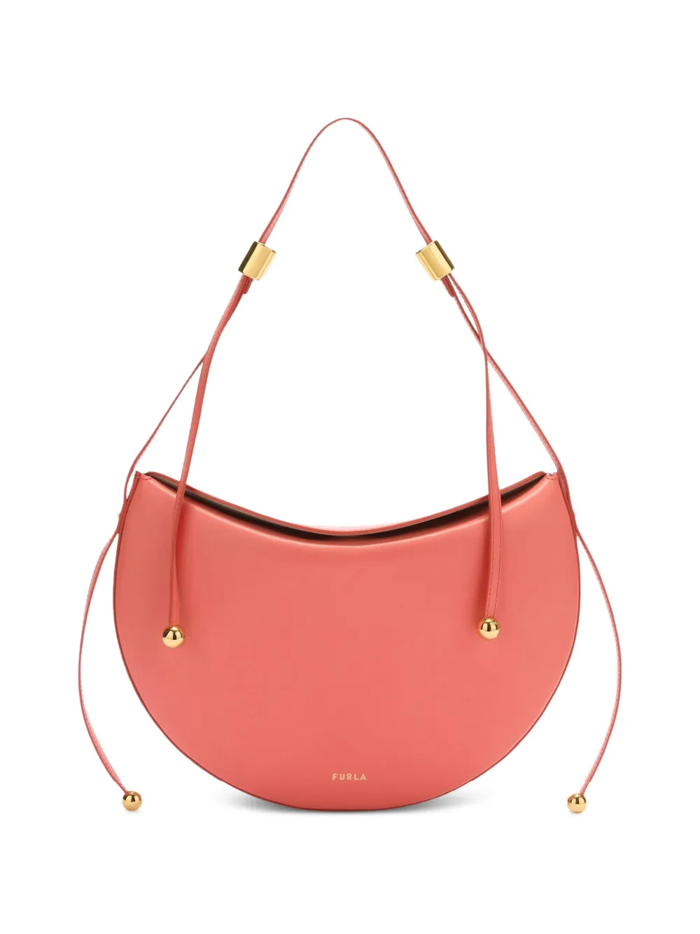 

Сумка через плечо Small Moonstone из кожи Furla, розовый