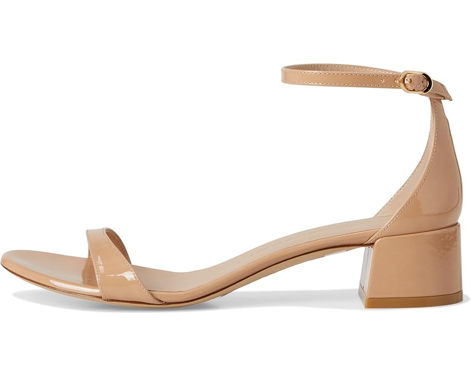 Туфли Stuart Weitzman Nudist Block 35, цвет Adobe — фото 4