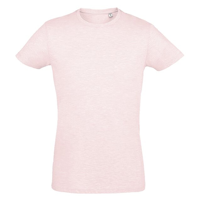 

Мужская футболка Regent Slim Fit с короткими рукавами Sols, розовый