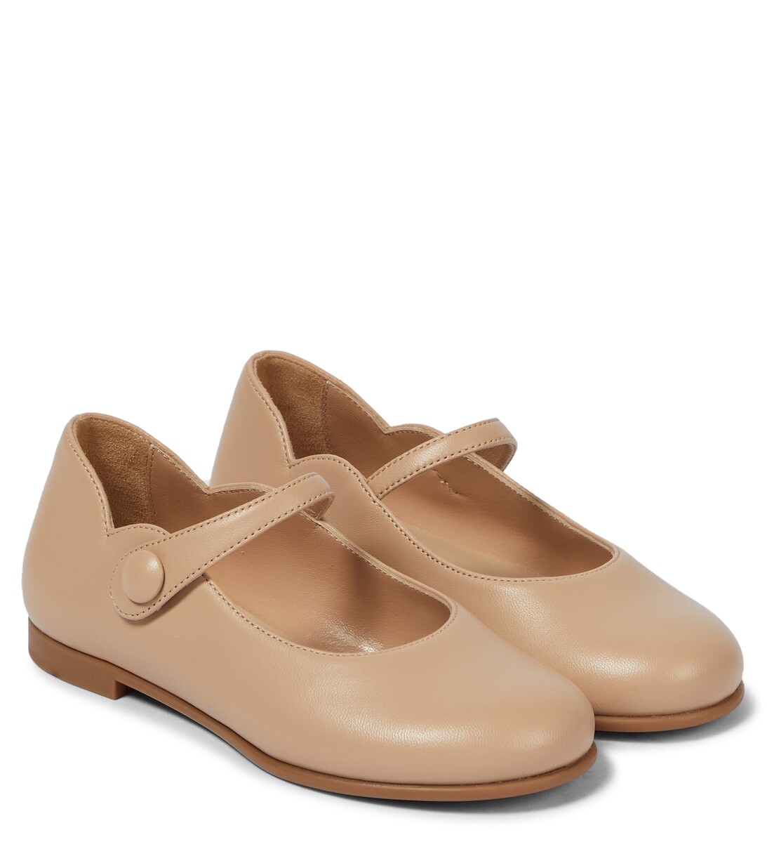

Кожаные балетки Melodie Christian Louboutin, бежевый