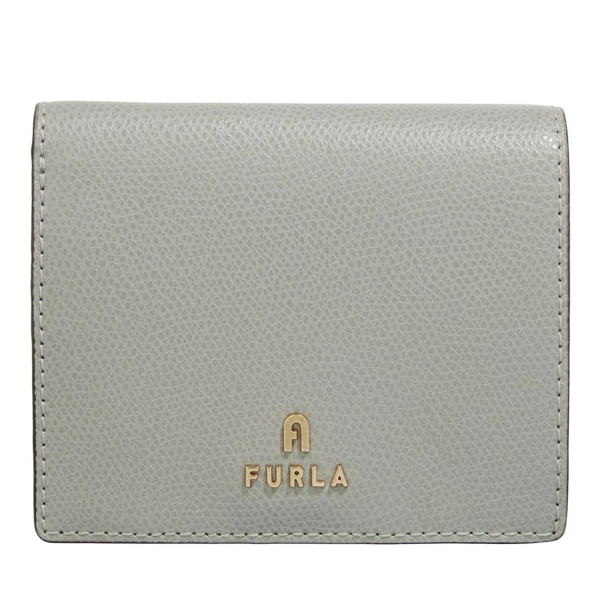 

Компактный кошелек ia двойного сложения для монет cenere+vaniglia int. Furla, серый