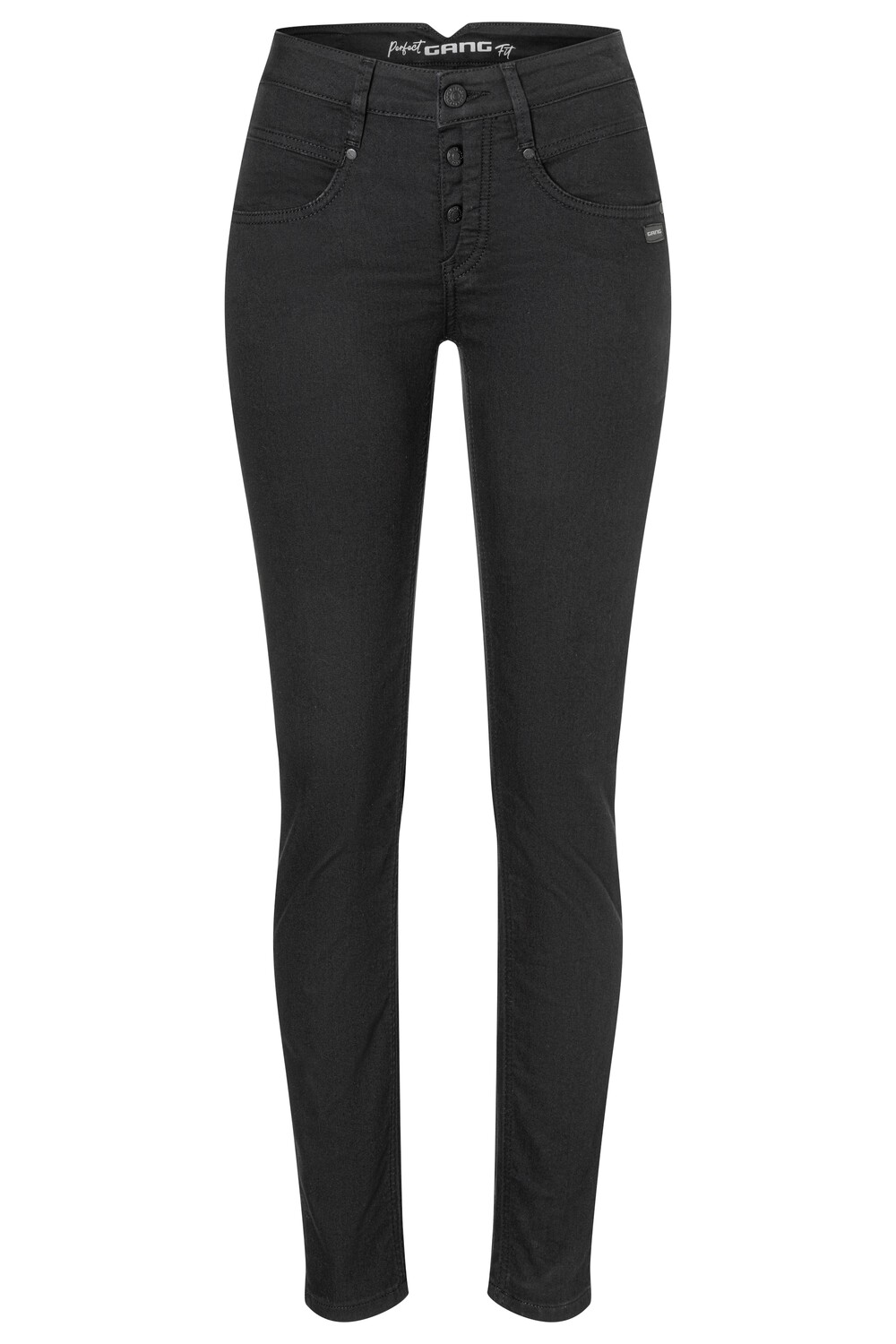 

Gang Скинни джинсы 'Medina' в черном цвете