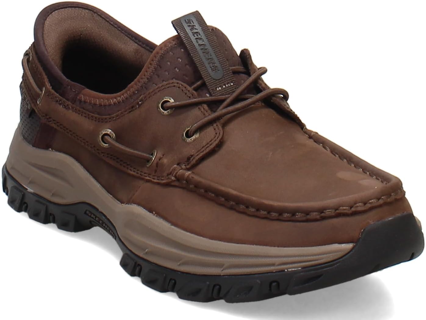 Мужские слипоны Skechers Knowlson Shore Thing без шнурков, Cocoa — фото 2