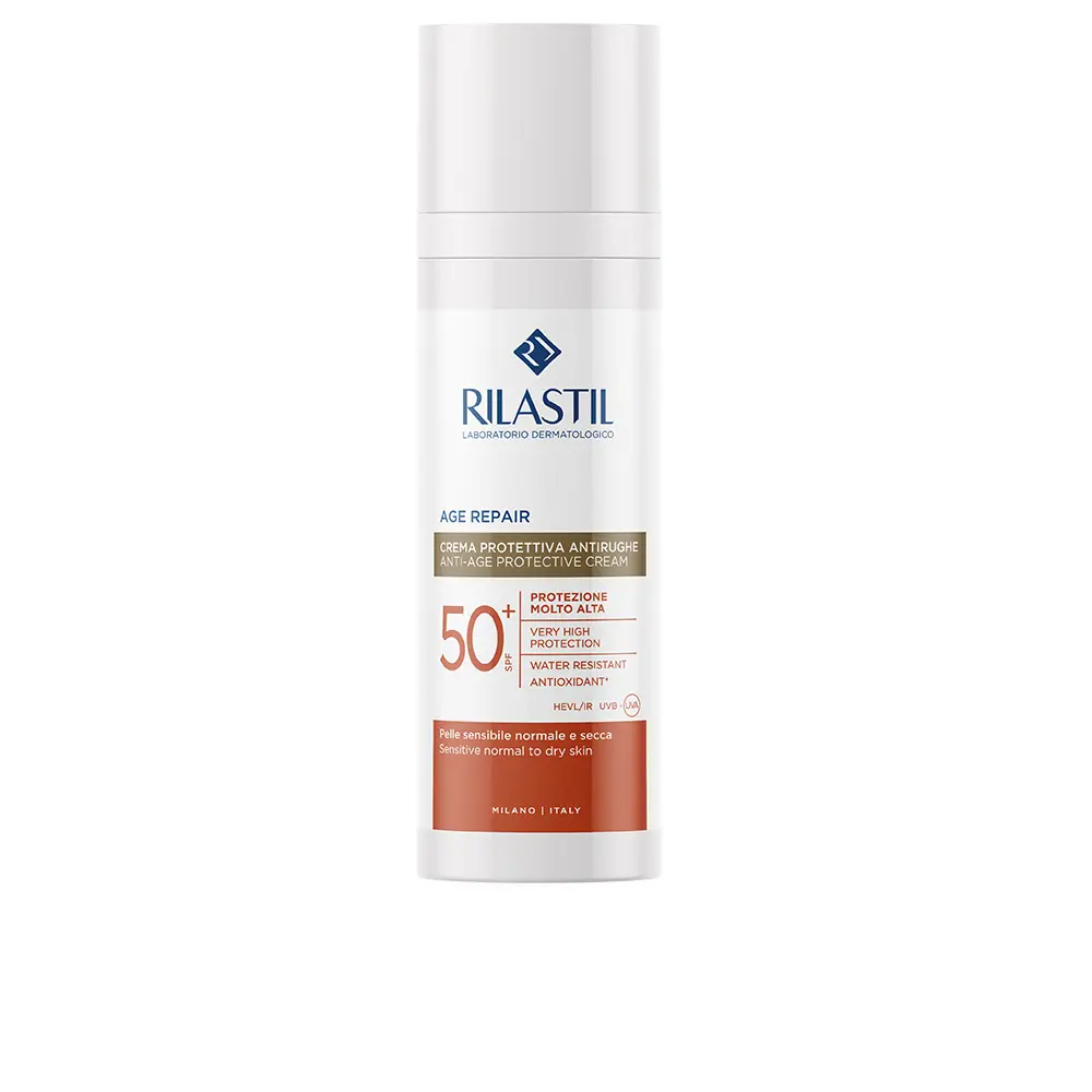 

Солнцезащитный крем Sun System Age Repair Crema Protectora Antiarrugas Spf50+ Rilastil, 50 мл