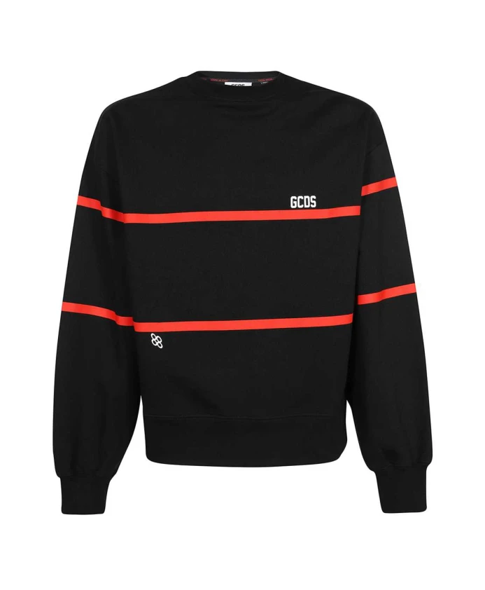 

Хлопковая толстовка с логотипом Gcds, черный