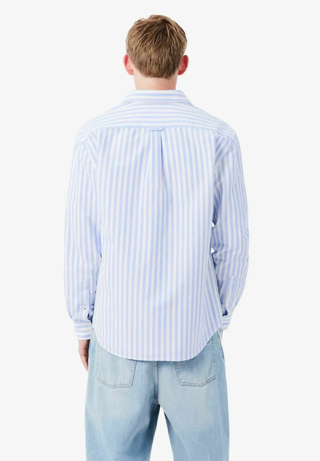 Рубашка Lacoste, Bleu Blanc-Eb — фото 3