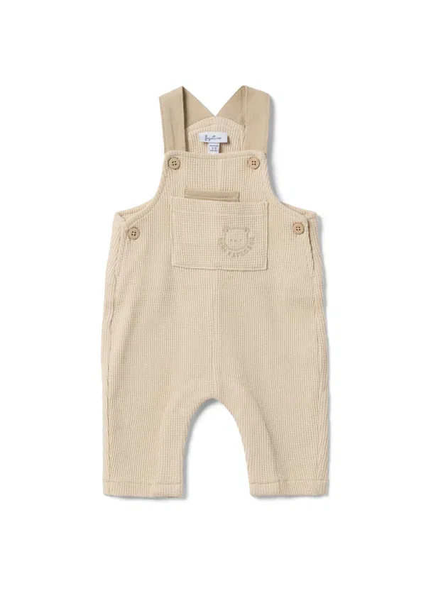 Комбинезон хлопковый Ovs beige, бежевый