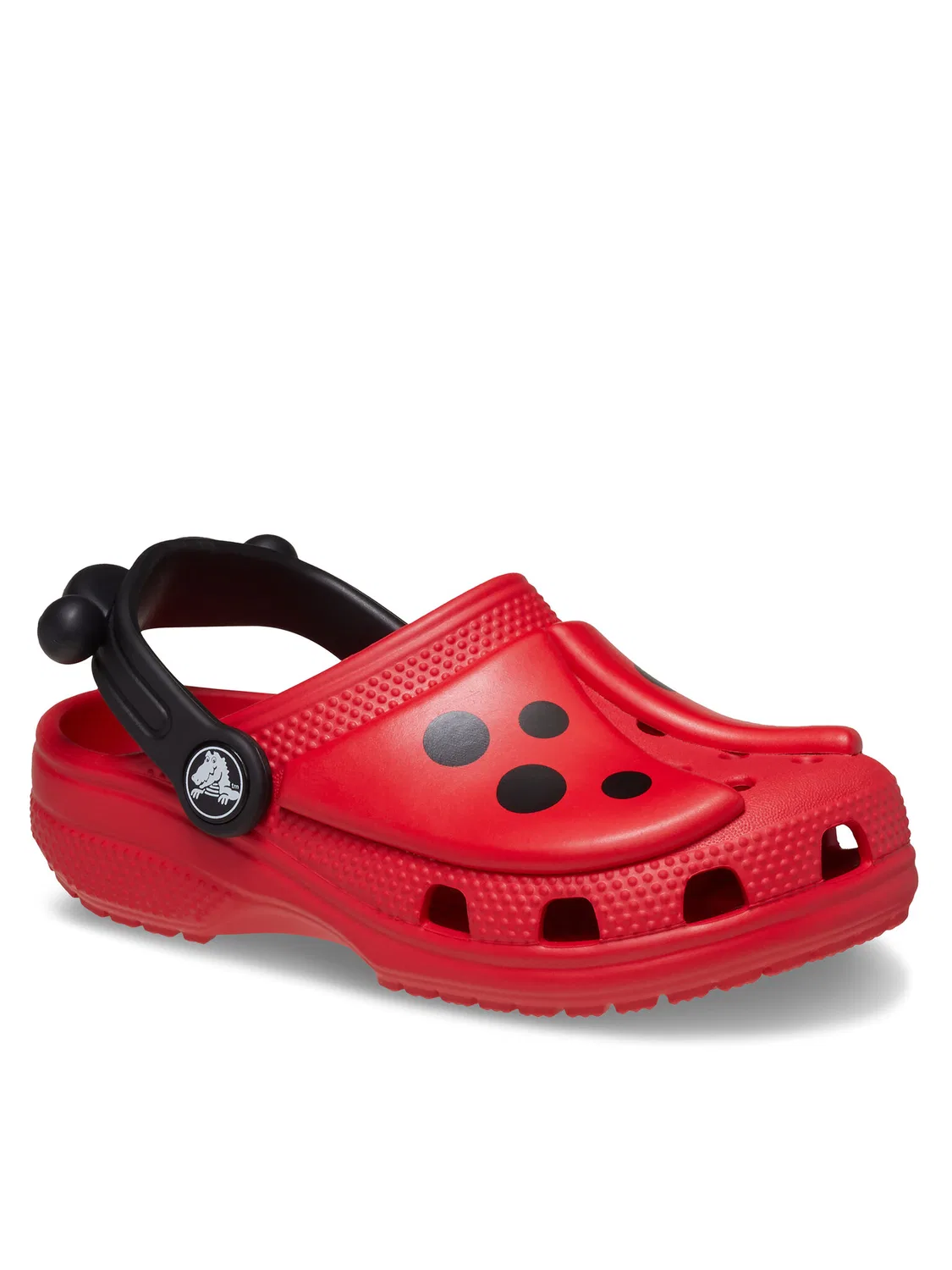 Шлепанцы для мальчика Classic Iam Ladybug Clog Crocs, красный — фото 2