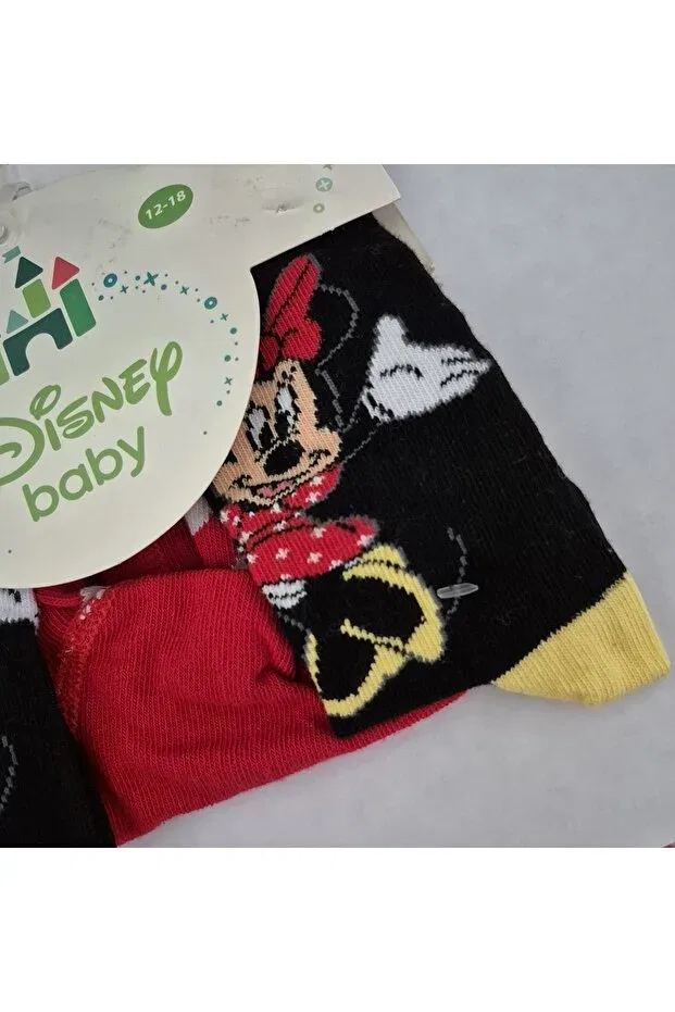 Детские колготки для девочек с принтом Minnie Mouse Disney Baby, Multicolor — фото 2
