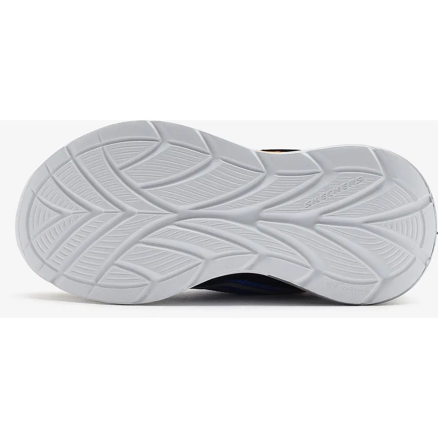 Кроссовки с подсветкой Flexglow Ultra Skechers, Черно-серебристый — фото 4