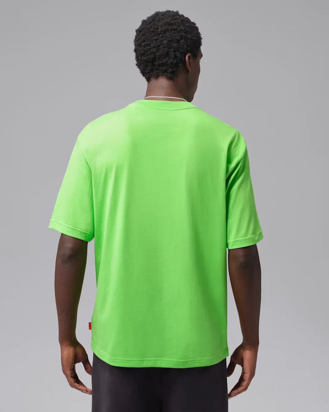 Мужская футболка Jordan Brooklyn Essentials, Action Green — фото 2