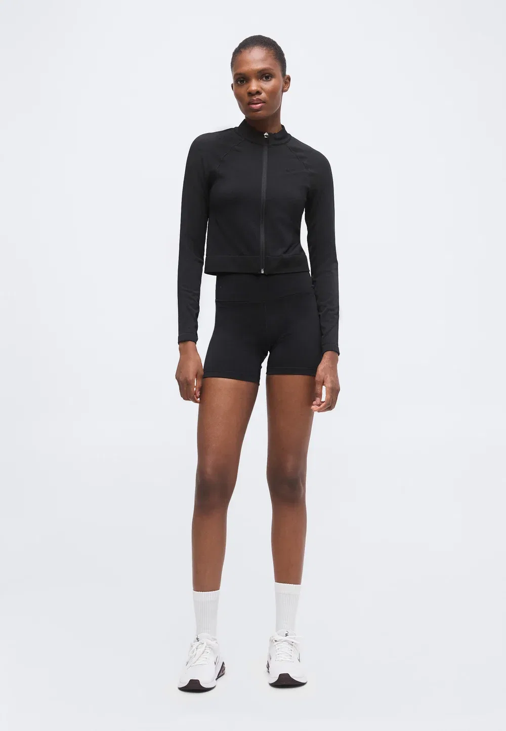Средний слой - тренировочная куртка Nike Performance, Black — фото 2