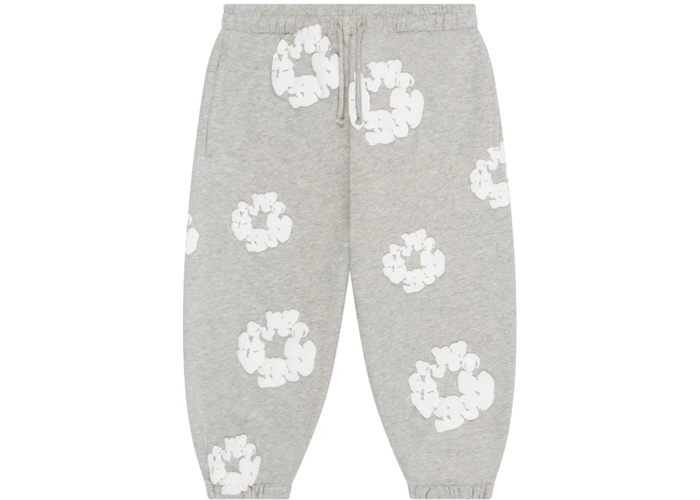 Детские спортивные штаны с принтом Denim Tears Cotton Wreath Sweatpants, Grey