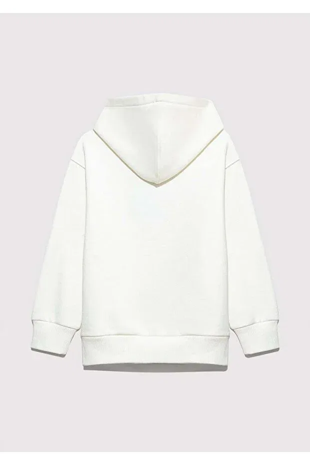 Детские свитшот для мальчиков с принтом Mavi, Off White — фото 4