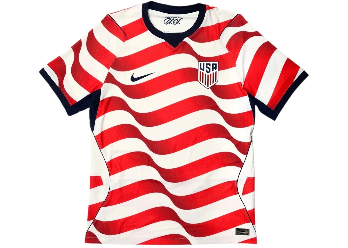 Мужская футбольная джерси Nike 2026 Aero-Fit Advance Match Home, Sail/Midnight Navy
