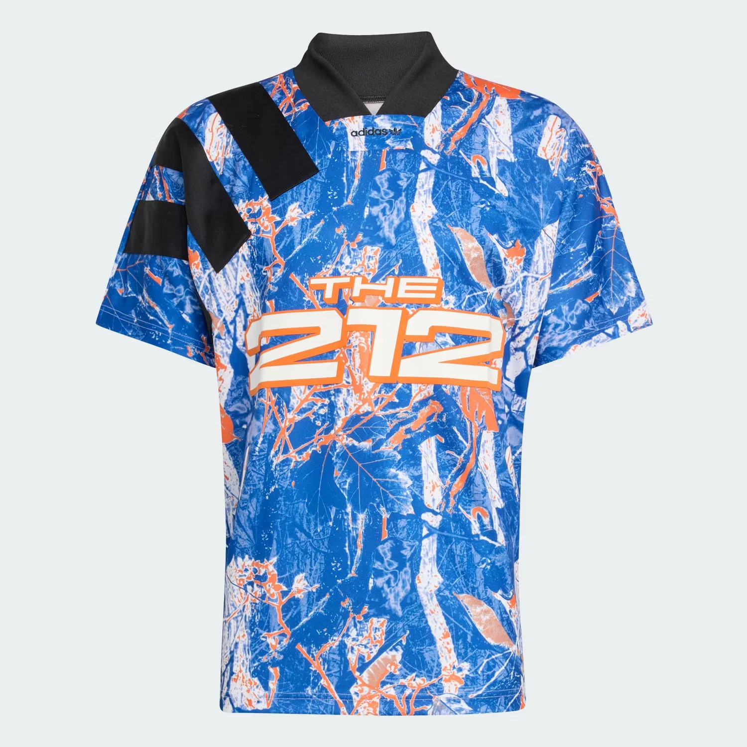 Мужская футболка свободного кроя FIFA World Cup 26 Host City New York Adidas Originals, черный/оранжевый/collegiate royal — фото 4