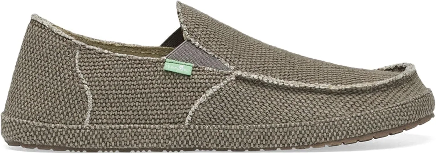 Лоферы мужские на Comfort Footbed, Sanuk, Brown — фото 3