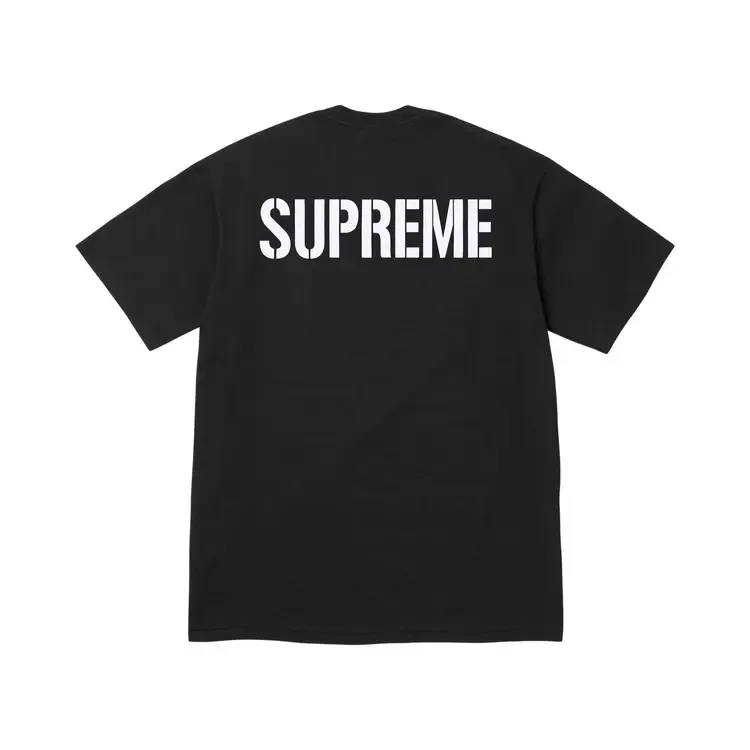 Футболка Supreme World Famous Tee 'Black' — фото 2