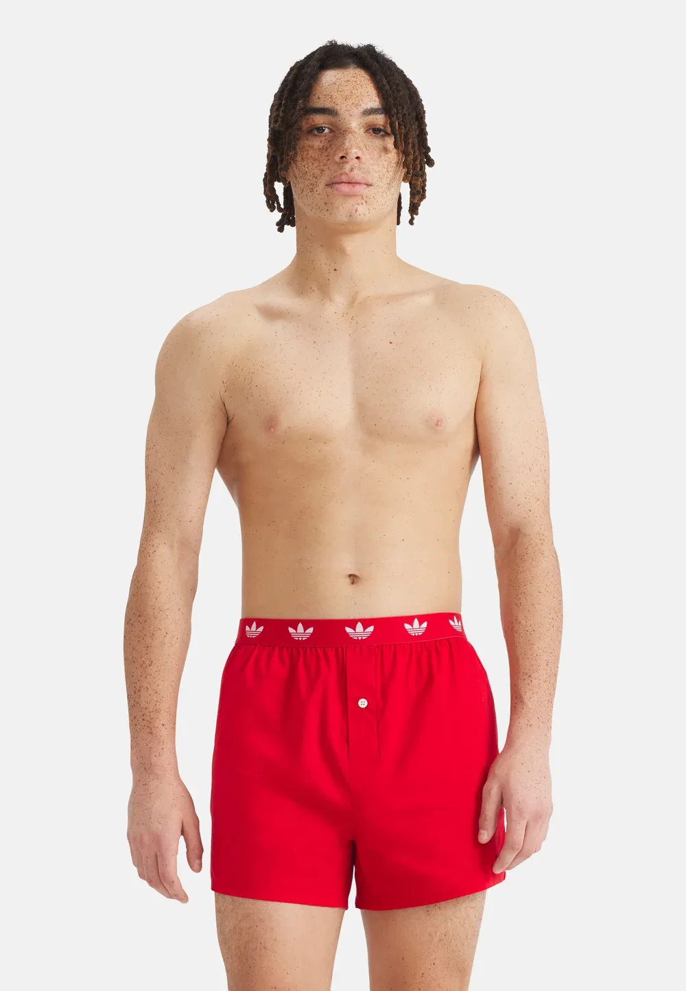 Комплект из 2 боксерских шорт Adidas Originals, Rot Dunkelblau