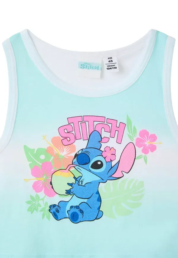 Топ с принтом Stitch printed Terranova, Aquamarina, аквамарин — фото 3
