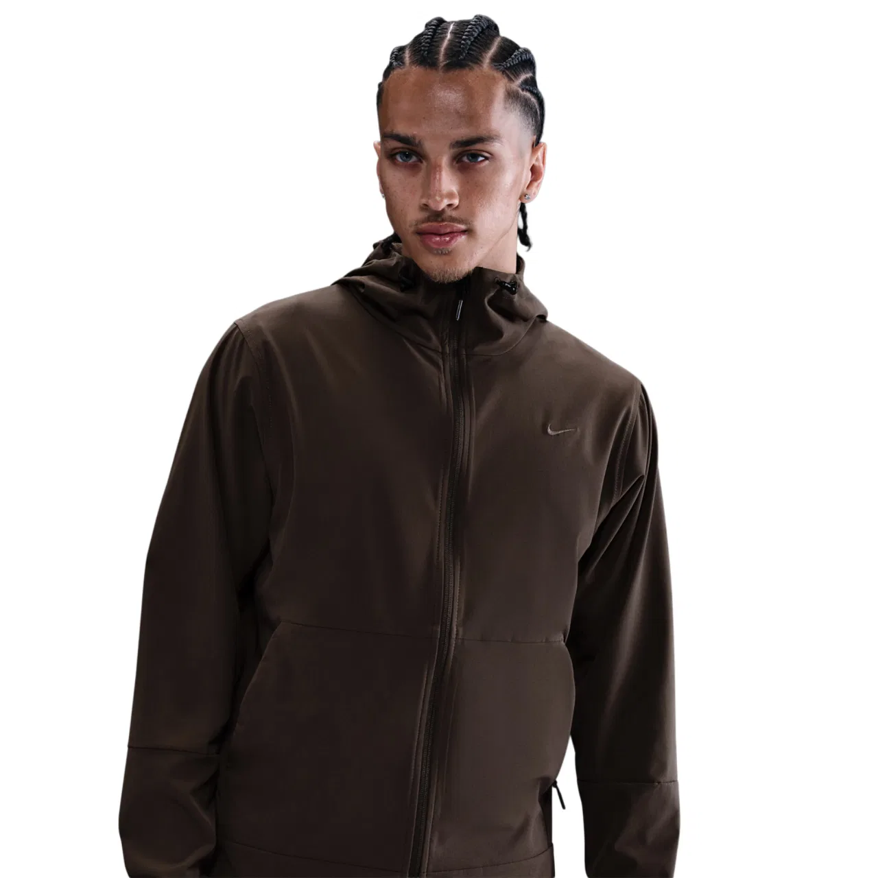 Мужская куртка с водоотталкивающим покрытием Nike Unlimited, Baroque Brown/Baroque Brown/Black