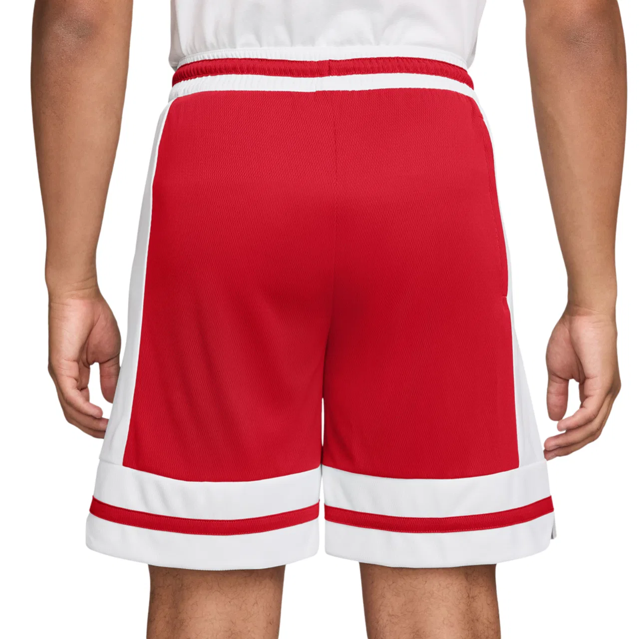Мужские шорты с длинным рукавом Dri-FIT Game Classic 8" Nike, University Red/White — фото 2