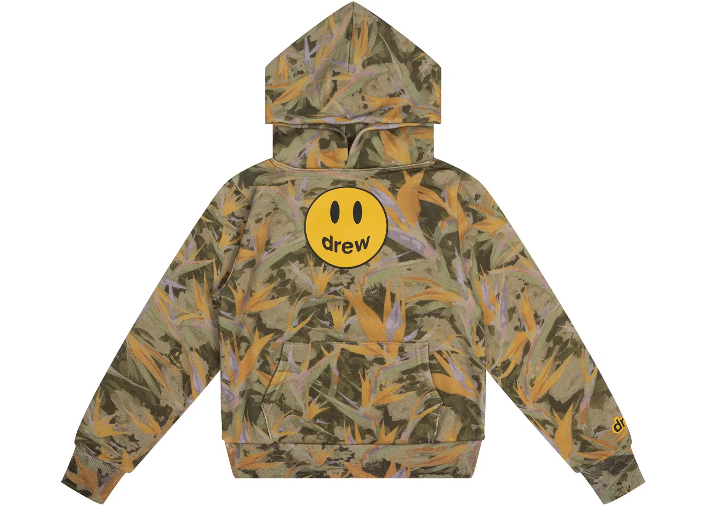 Детский худи drew house Mini Mascot Hoodie Drew Camo, Drew Camo