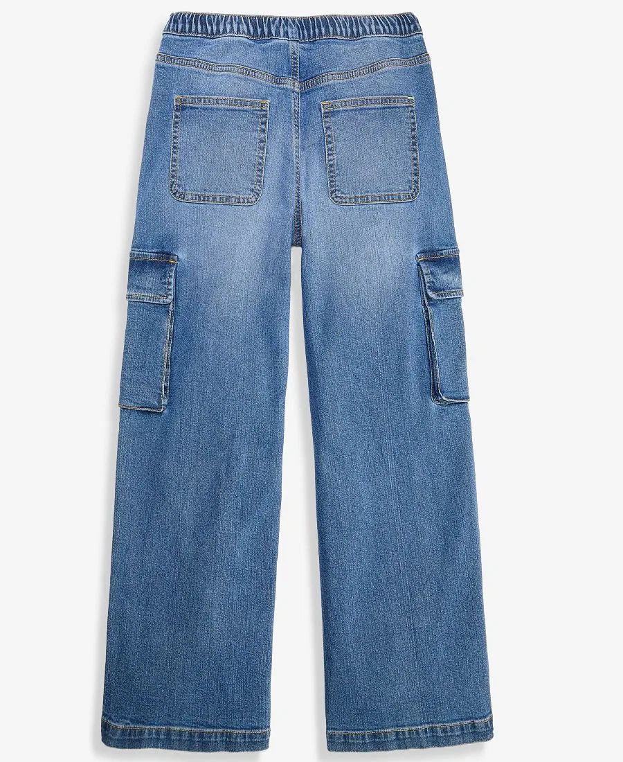 Джинсы карго с декоративным шнурком Epic Threads, Medium Wash — фото 2