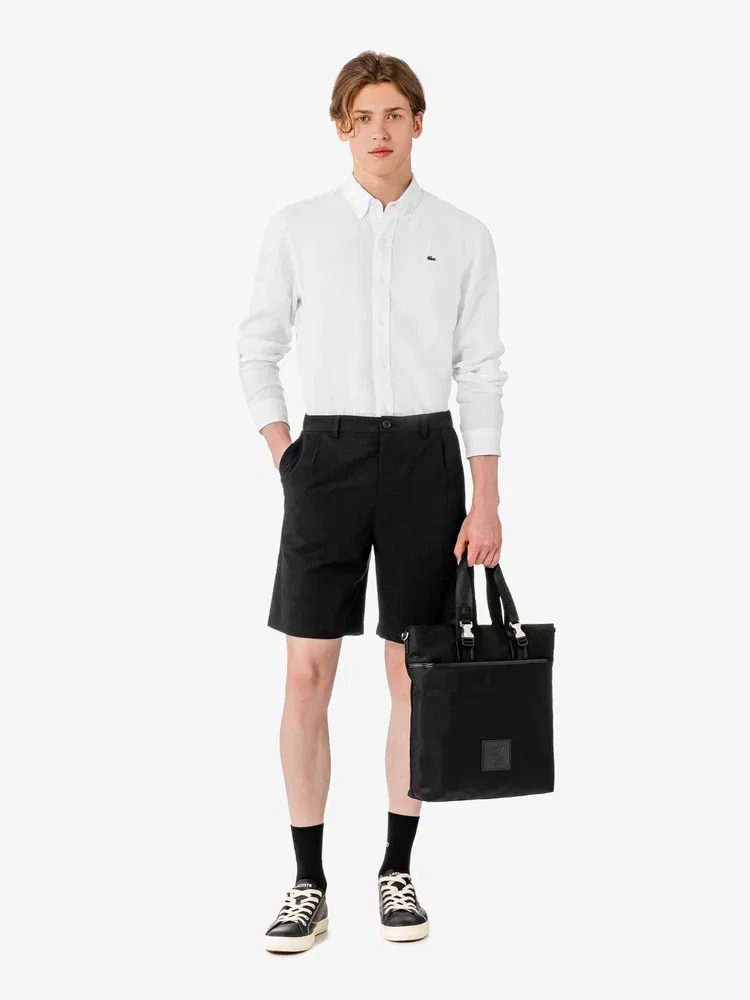 Шорты Bermuda LACOSTE, Black — фото 4