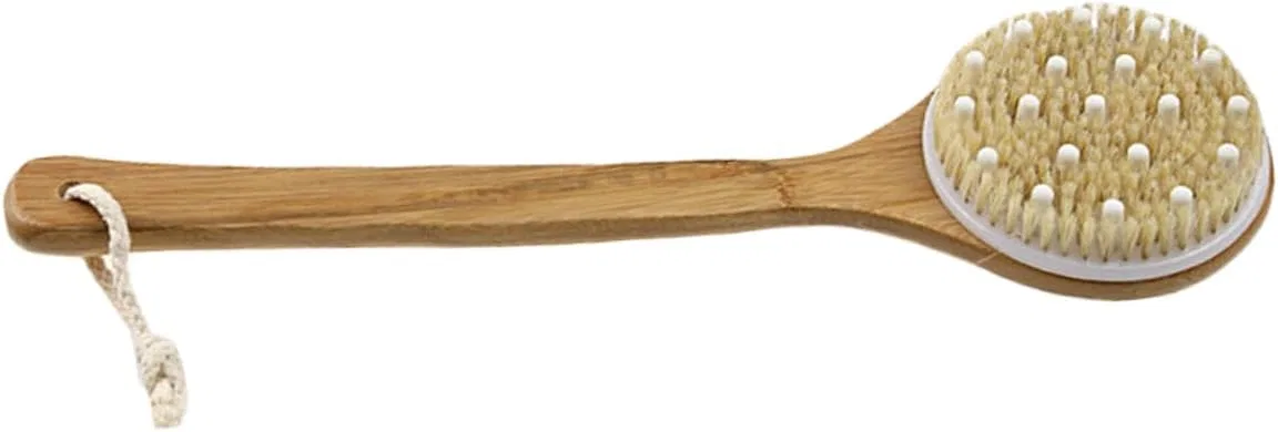 Щетка для тела с длинной ручкой, Borsten, Mikinona, 40x11x3.4 см